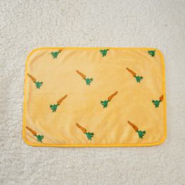 For Common Dogs Blanket Non-slip Seat Cushion (Option: Carrot-25x25cm)